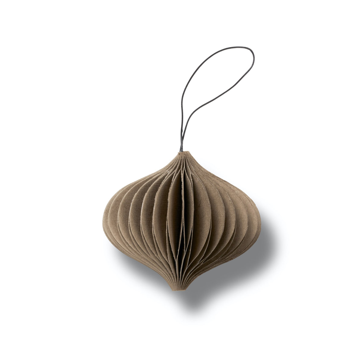 folded ornament, onion macchiato